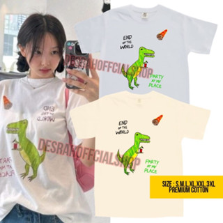 เสื้อยืด ลาย naeyon twice END OF THE WORLD DINO สไตล์เกาหลี