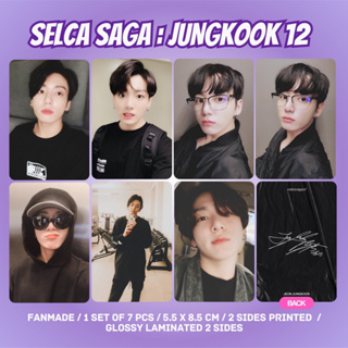 Bts PHOTOCARD - SELCA SAGA OF JEON JUNGKOOK