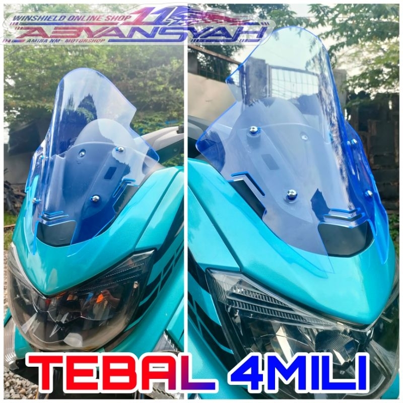 กระจกกันลม-nmax-old-tdr-mini-fin-v5-visor-nmax-รุ่นเก่าล่าสุด-tdr-mini-v5