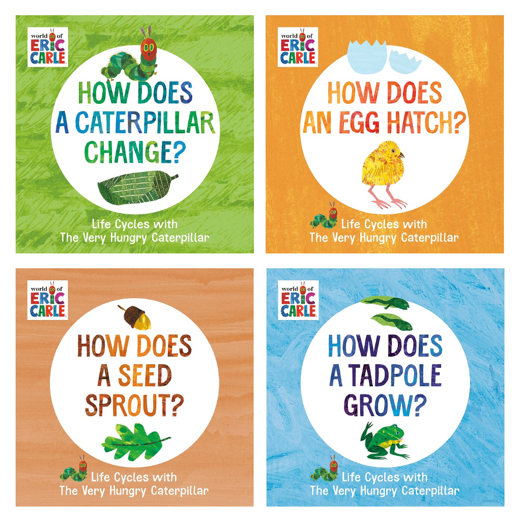 Life Cycles with The Very Hungry Caterpillar Book Series | Shopee Thailand