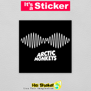 สติกเกอร์ไวนิล กันน้ํา ลายวงดนตรี Arctic MONKEYS