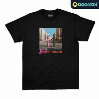 Bearstix - เสื้อยืด ลาย Barbenheimer Kaos Oppenheimer Baju Barbie Christopher Nolan Kaos Greta Gerwig สําหรับผู้ชาย