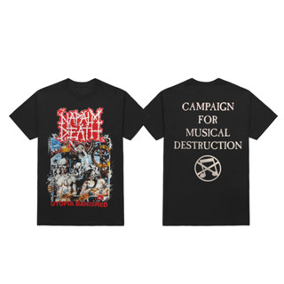 เสื้อยืด NAPALM DEATH Utopia Banished