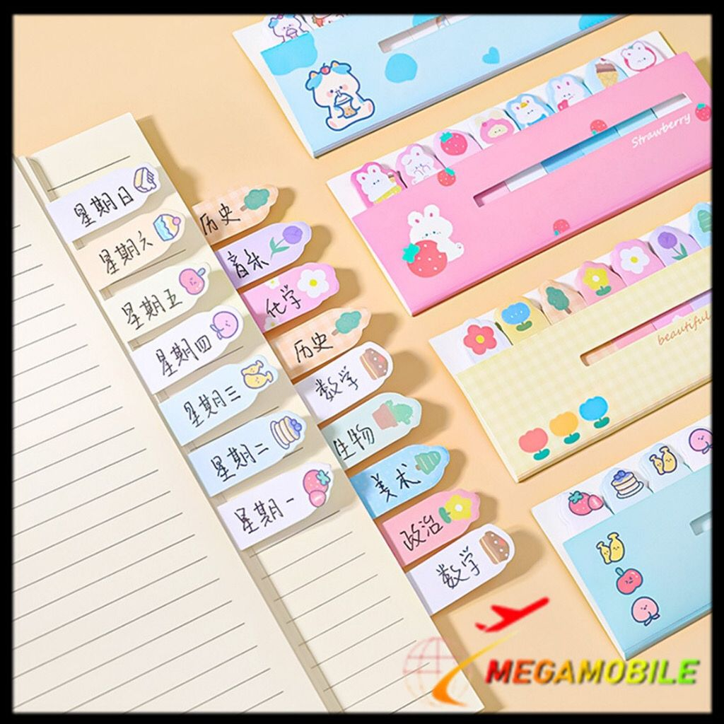 Unicorn / HELLO KITTY Sticky Notes Memo Stick Marker / ป้ายบุ๊คมาร์คที่ ...