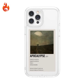 เคสโทรศัพท์มือถือ แบบใส ลายภาพวาด Apocalypse สําหรับ Iphone Android ALL TYPE