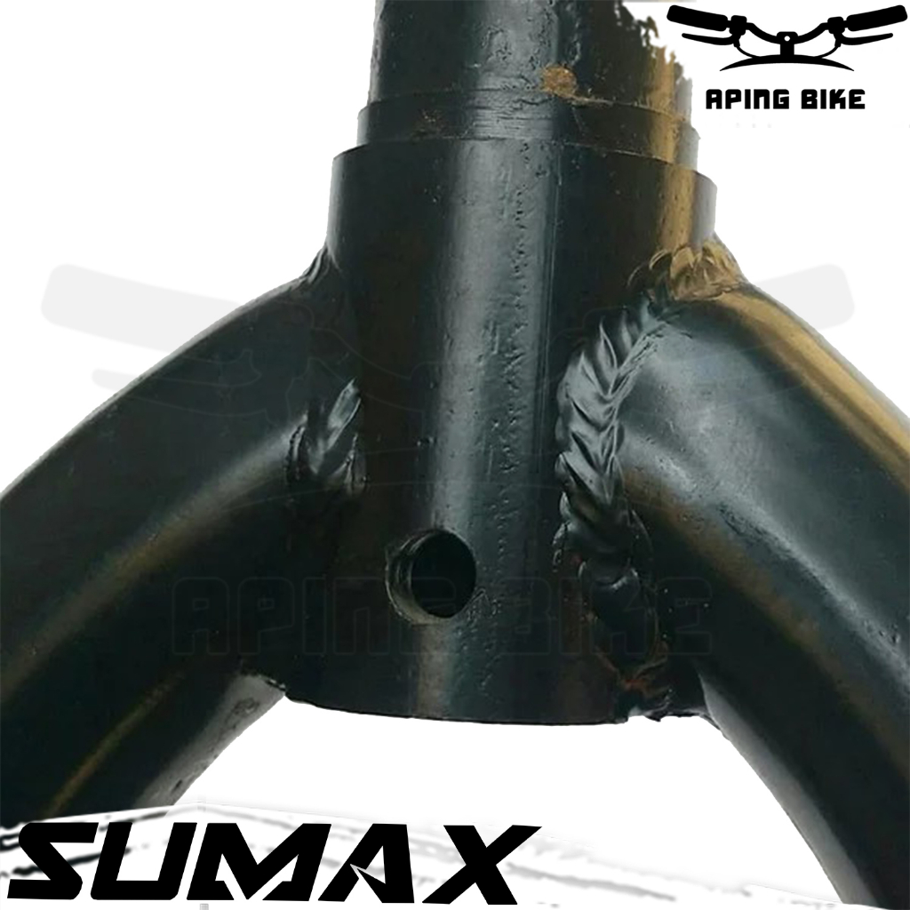 ตะเกียบจักรยาน-bmx-16-sumax-โอเวอร์ไซซ์-ไม่มีเกลียว-สีดํา-bmx-16