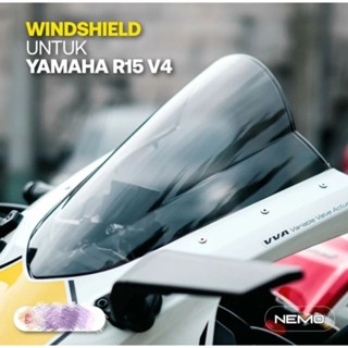 ที่บังแดดกระจกหน้ารถยนต์ สําหรับ Yamaha R15 V4 Nemo
