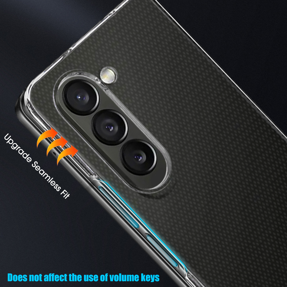เคส-samsung-galaxy-z-fold-5-เคสใส-แบบบาง-เคสใส