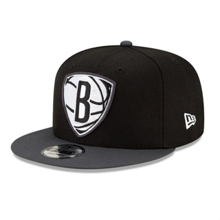 ใหม่ Era Brooklyn Nets NBA Draft Otc หมวกสแน็ปแบ็ก 9FIFTY สีดํา สีเทา ของแท้