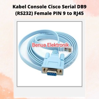 สายเคเบิ้ลคอนโซล Cisco Serial DB9 (RS232) Female PIN 9 to RJ45