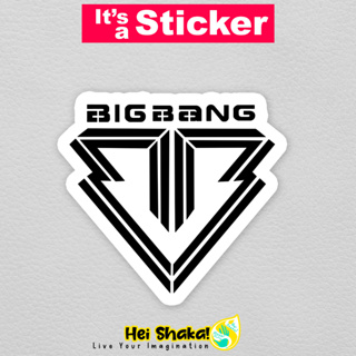 สติกเกอร์ไวนิล กันน้ํา ลายวงดนตรี Bigbang