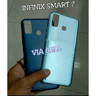 เคสฝาหลังประตูหลัง Infinix Smart 7