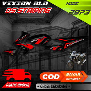 2973 OLD VIXION STRIPING สติกเกอร์ สําหรับติดตกแต่งรถยนต์