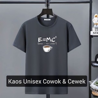 เสื้อยืดแขนสั้น คอกลม พิมพ์ลายโลโก้ EMC สไตล์ดิสโทร สําหรับผู้ชาย และผู้หญิง