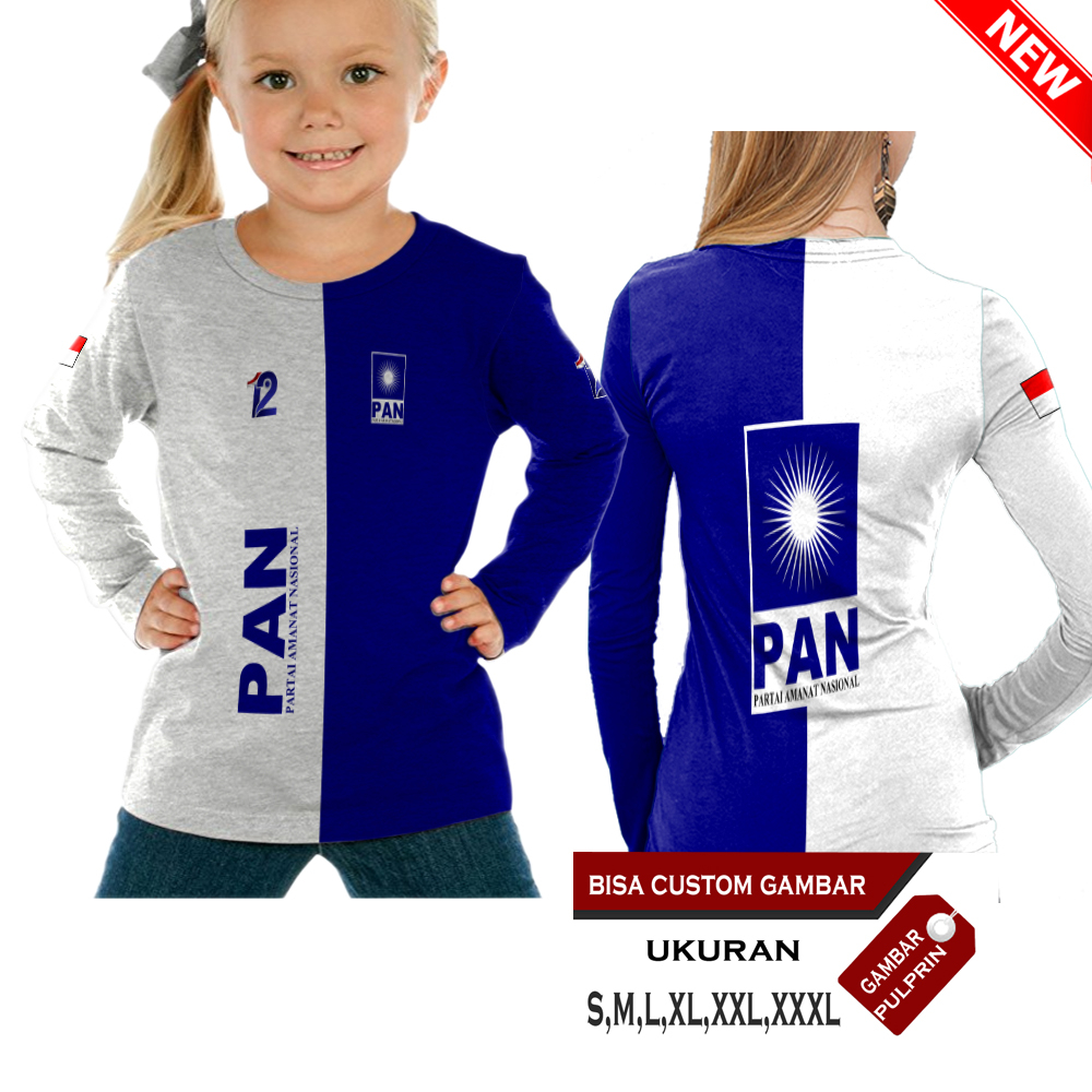เสื้อโปโลแขนสั้น พิมพ์ลาย PAN National Mandate 2024 Shopee Thailand