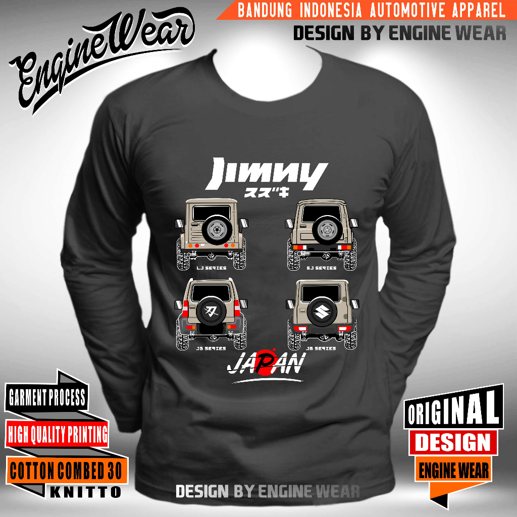 เสื้อยืด-พิมพ์ลายรถยนต์-jimny-sj410-lj80-jb74-jeep-offroad-suzuki-jimny-katana