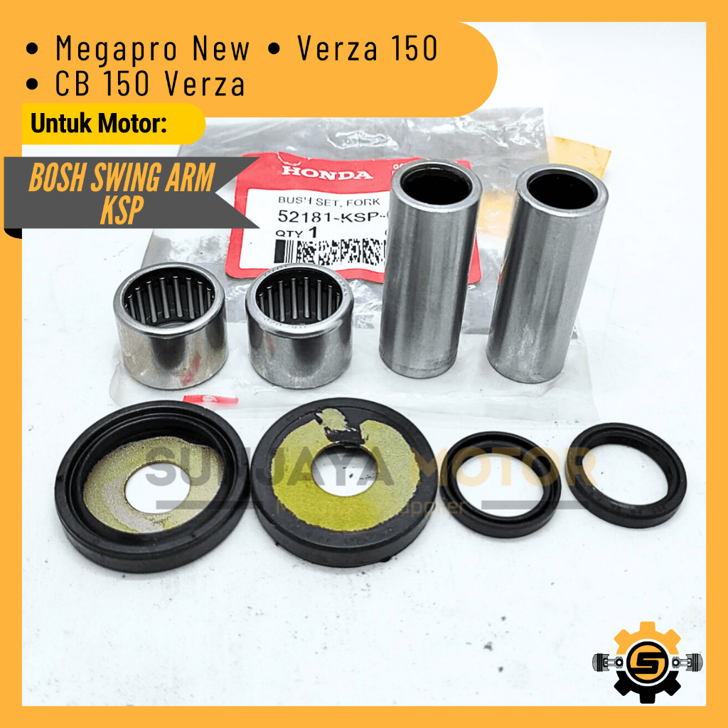 Bosh Swing Arm KSP บูชตะเกียบหน้า ของแท้ คุณภาพ Honda Sogan New Verza