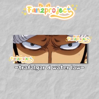 สติกเกอร์ ลายการ์ตูนอนิเมะ Trafalgar D LAW ONE PIECE สําหรับติดตกแต่ง