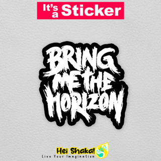 สติกเกอร์ไวนิล กันน้ํา ลายวงดนตรี Bring Me The Horizon BMTH