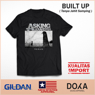 เสื้อยืด พิมพ์ลาย Built Up BAND ASKING ALEXANDRIA | เสื้อยืด พิมพ์ลาย ROCK MUSIC พรีเมี่ยม | ชุดเสื้อผ้า ลาย Asking ALEXANDRIA ROCK DISTRO