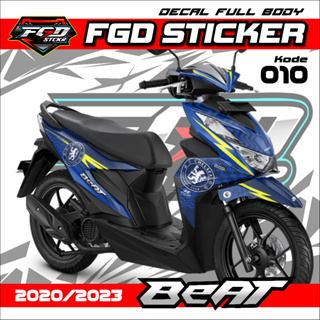 สติกเกอร์รูปลอก ลายกราฟิก Honda Beat Deluxe CBS ISS full body Beat Street 2020 010