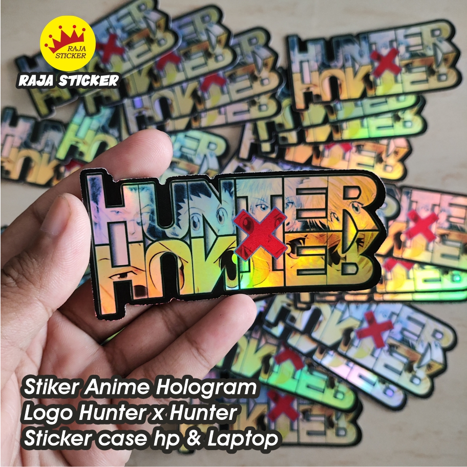Hp Hologram Anime Sticker Hunter x Hunter Logo Sticker โทรศัพท์มือถือ ...
