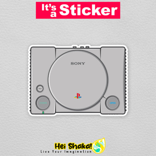Heishaka สติกเกอร์ไวนิล Playstation PS1 PSX กันน้ํา สําหรับติดตกแต่งเกมคอนโซล