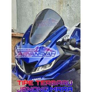 กระจกกันลม R15 V3 รุ่นใหม่ล่าสุด Super Jenong GT และ Mrra ที่บังแดด R15 V3