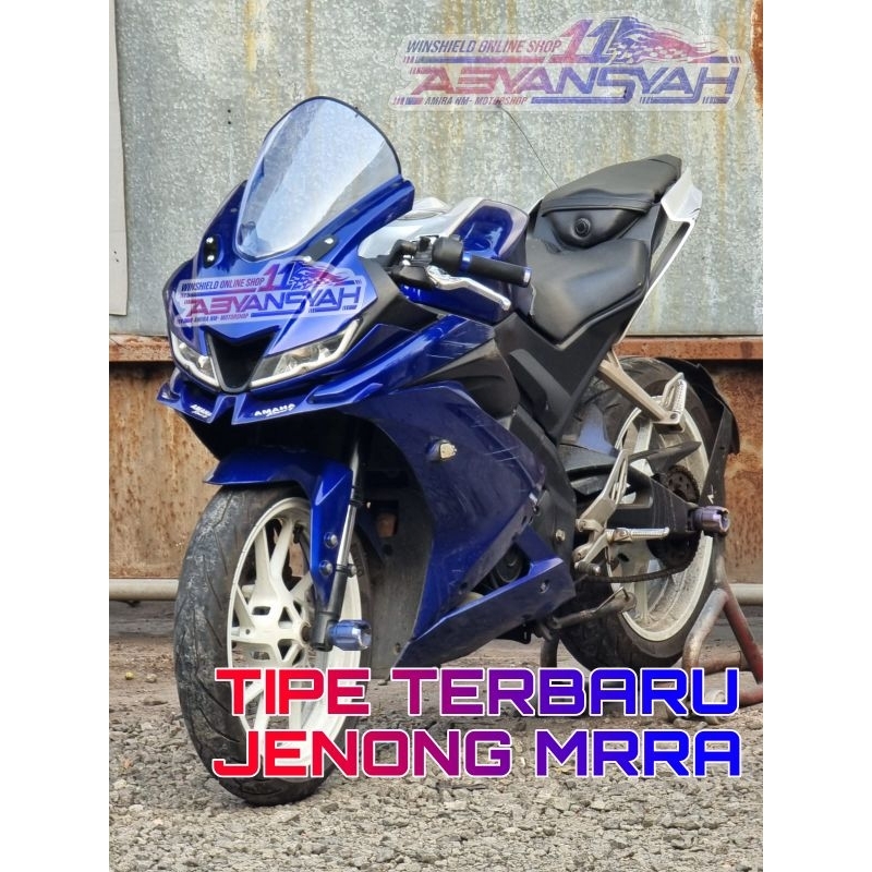 กระจกกันลม-r15-v3-รุ่นใหม่ล่าสุด-super-jenong-gt-และ-mrra-ที่บังแดด-r15-v3