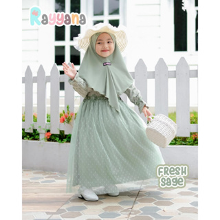 Putih HITAM Rayyana Girls GAMIS SET SYARI KIDS BL เสื้อผ้าเด็กผู้หญิง อายุ 3-8 ปี วัสดุ APK Antem GAMIS SET HIJAB SYARI สําหรับเด็กผู้หญิง ได้เสื้อผ้า GAMIS และ HIJAB MUSLIM สําหรับเด็กผู้หญิง รุ่นล่าสุด เสื้อผ้าเด็กผู้หญิงร่วมสมัย นําเข้า สีพื้น เซจขาว ด