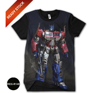 Optimus Prime Transformers เสื้อยืด ลายการ์ตูนอนิเมะ REG-R149 สําหรับเด็ก