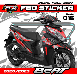 สติกเกอร์รูปลอก ลายกราฟิก Honda Beat Deluxe CBS ISS full body Beat Street 2020 015