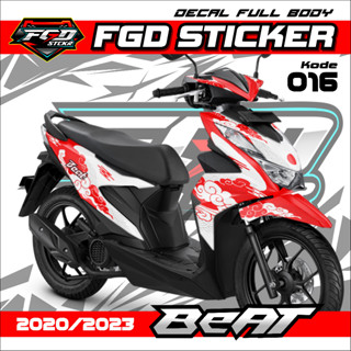 สติกเกอร์รูปลอก ลายกราฟิก Honda Beat Deluxe CBS ISS full body Beat Street 2020 016