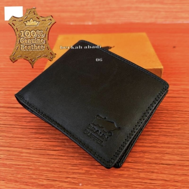 hitam-กระเป๋าสตางค์-หนังแท้-แบบบาง-หรูหรา-สีดํา-สีน้ําตาล-สําหรับผู้ชาย