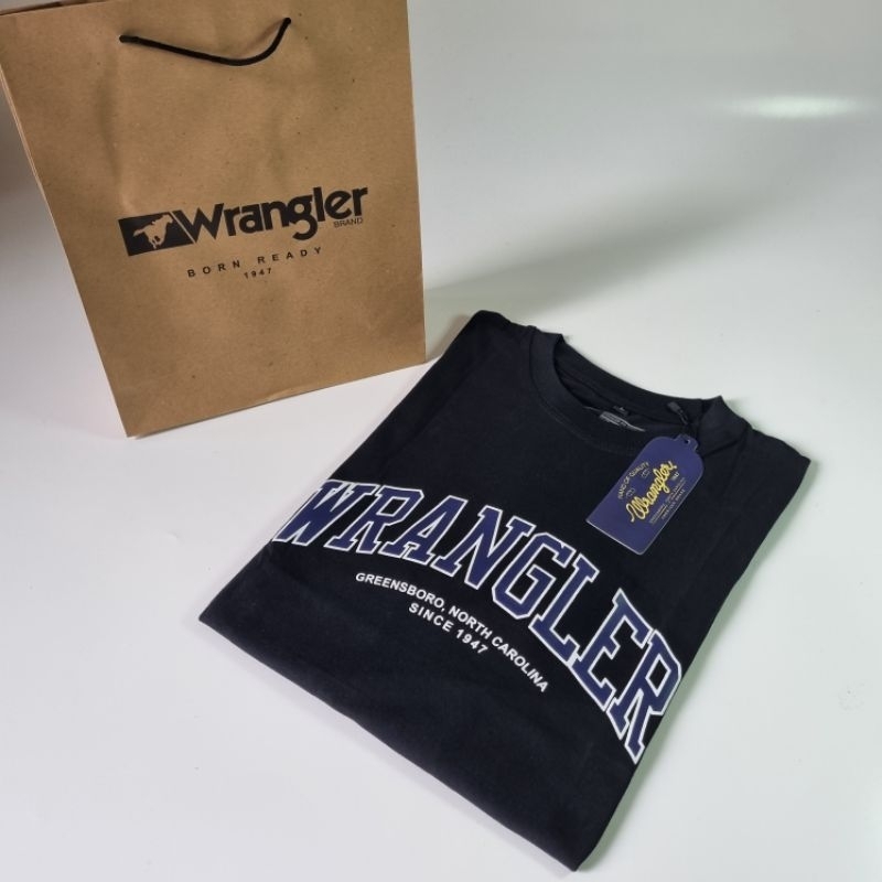 wrangler-katun-เสื้อยืด-ผ้าฝ้าย-100-พิมพ์ลาย-outline-premium-สําหรับผู้ชาย
