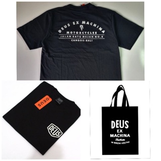 เสื้อยืด ผ้าฝ้าย 100% พิมพ์ลาย Deus EX MACHINA PREMIUM สําหรับผู้ชาย DS04
