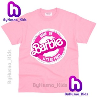 เสื้อยืด พิมพ์ลายภาพยนตร์ BARBIE สําหรับเด็กวัยหัดเดิน