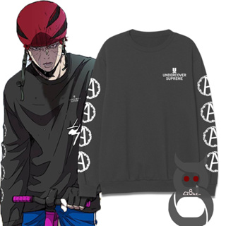 เสื้อแจ็กเก็ต คอกลม ลาย Vinny Wind Breaker Manhwa Komic สไตล์เกาหลี