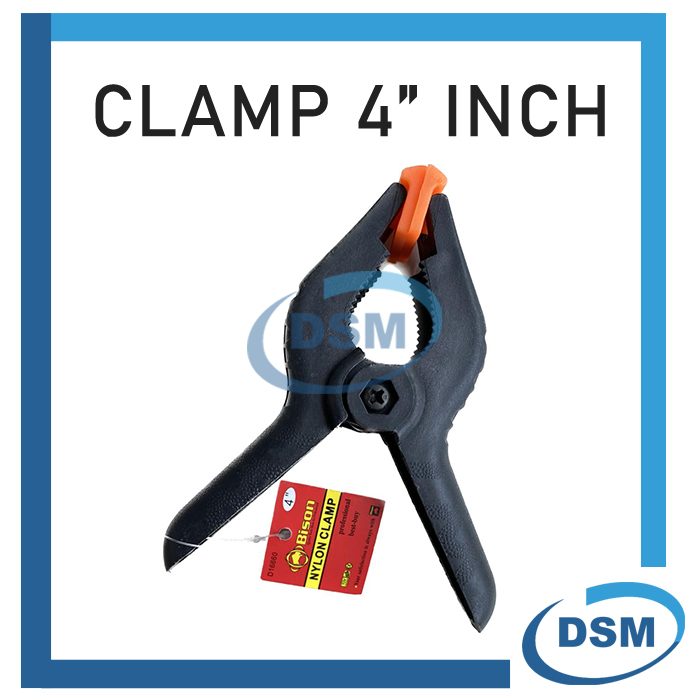 BISON SPRING CLAMP เครื่องมือยึดสีพลาสติกไม้ 4 นิ้ว | Shopee Thailand