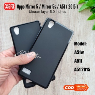 เคสนิ่ม กระจก Oppo 5/5s/Oppo A51 2015 (รุ่น: A51w, A51f, A51 2015) วัสดุยืดหยุ่นระดับพรีเมียม