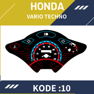 แผงหน้าปัดเครื่องนับก้าว Honda vario tekno custome