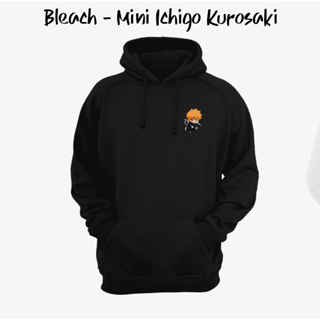 Ichigo Kurosaki เสื้อกันหนาว มีฮู้ด ขนาดเล็ก ลายการ์ตูนอนิเมะ Bleach K0352