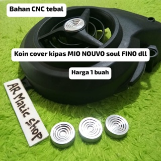 ฝาครอบรูพัดลม CNC NOUVO MIO soul fino แบบหนา