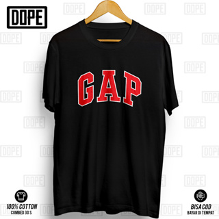 Kaos เสื้อยืดลําลอง ผ้าฝ้าย แขนสั้น พิมพ์ลาย Distro Baju Combed 30s GAAP V3 สําหรับผู้ชาย ผู้หญิง