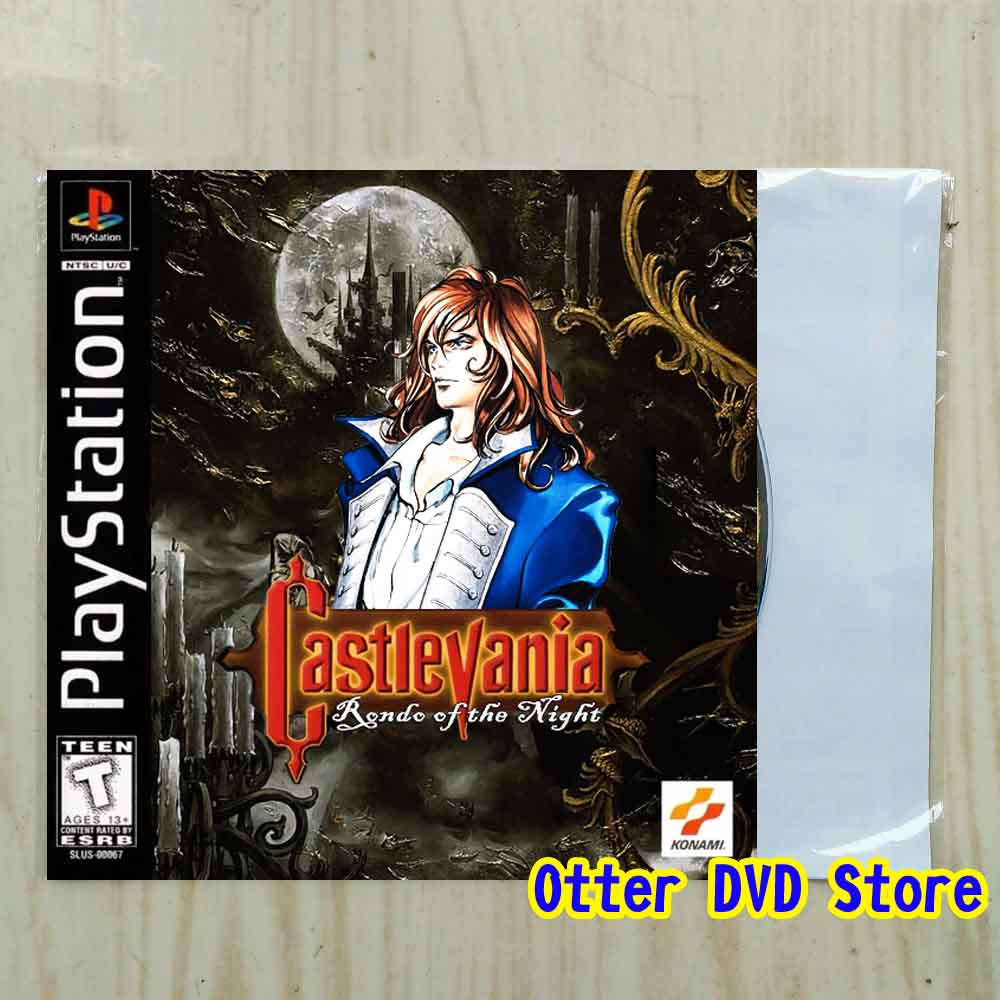 แผ่น CD เกม Castlevania Ps1 Ps1 Rondo of the Night Shopee Thailand