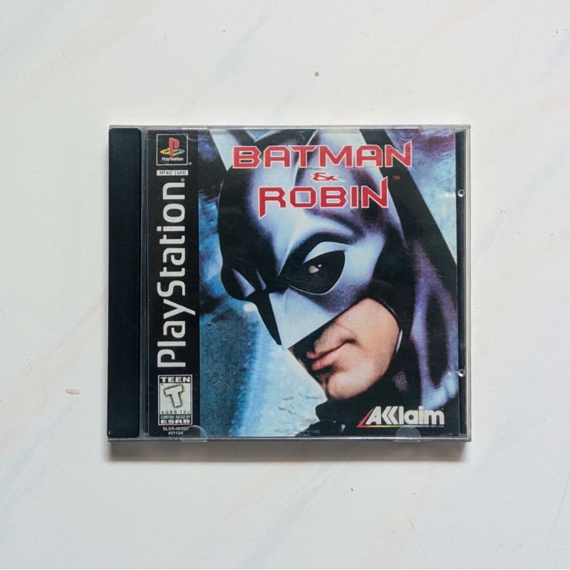 Batman & Robin Playstation 1 PS1 Kopab Shopee Thailand