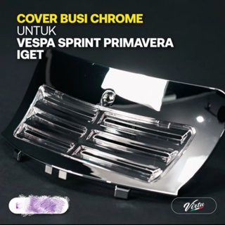 ฝาครอบหัวเทียนโครเมี่ยม สําหรับ Vespa Sprint Primavera