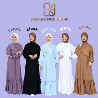 Putih HITAM Balqis gamis ชุดเดรส สไตล์เกาหลี สําหรับผู้หญิงวัยรุ่น 2023 9 12 17 ปี