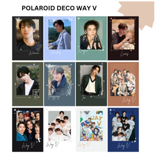 โพลารอยด์ DECO WAY V Contents สมาชิกทุกคน 12 ชิ้น