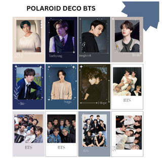 โพลารอยด์ DECO BTS Contents สมาชิกทั้งหมด 12 ชิ้น